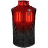 ActionHeat San Francisco 49ers 5V Men's Softshell Battery Heated Vest - Front