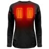 Open Box ActionHeat 5V Heated Base Layer Shirt - Women's - Front