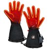 Open Box ActionHeat 5V Men's Slim Fit Fleece Heated Gloves - Front