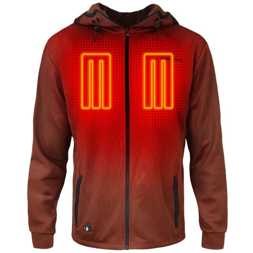 ActionHeat 5V Men's Slim Fit Battery Heated Hoodie - Front