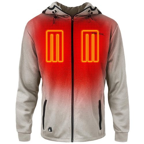 ActionHeat 5V Men's Slim Fit Battery Heated Hoodie - Front