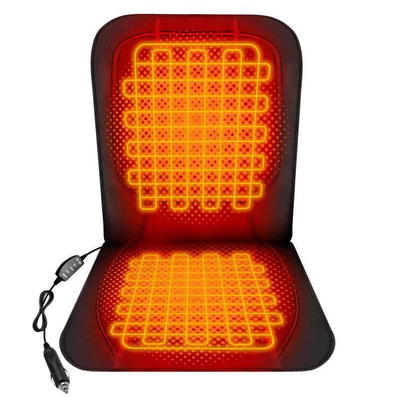 ActionHeat 12V Luxury Heated Car Seat Cushion - Front