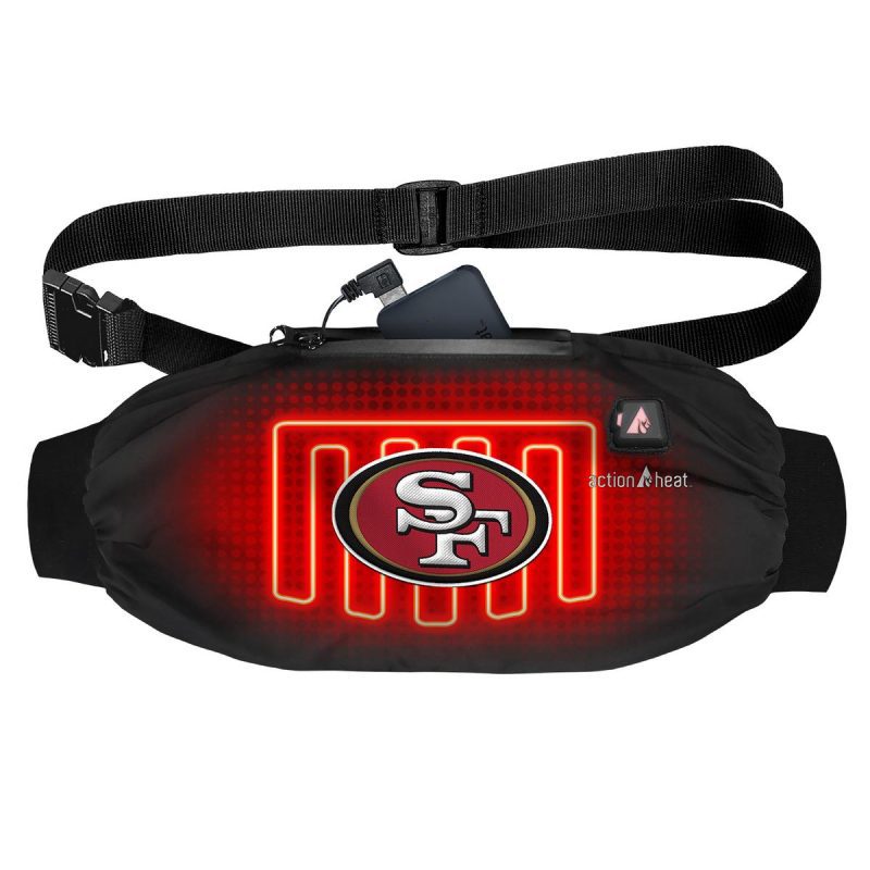 ActionHeat San Francisco 49ers 5V Battery Heated Hand Muff - Front