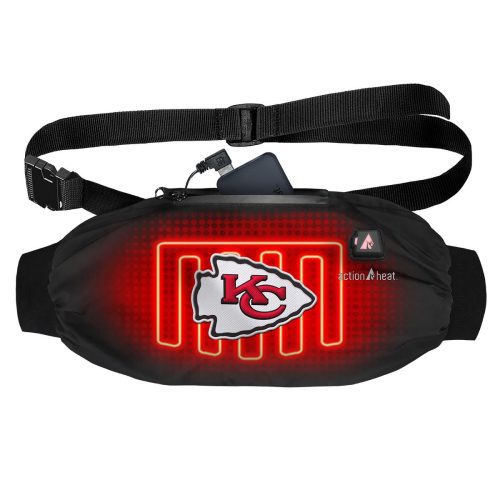 ActionHeat Kansas City Chiefs 5V Battery Heated Hand Muff - Front