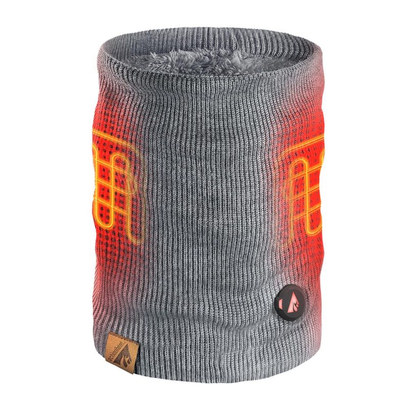 ActionHeat 5V Battery Heated Knit Gaiter - Front