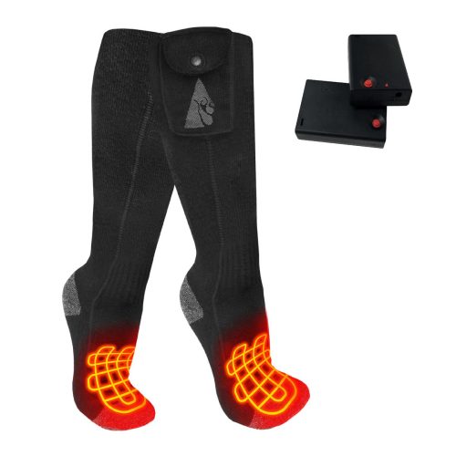 ActionHeat AA Classic Battery Heated Socks - Front