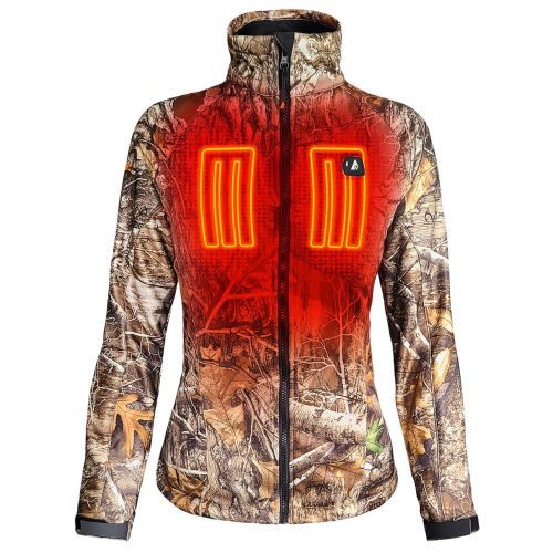 ActionHeat 5V Women's Battery Heated Hunting Jacket - Front